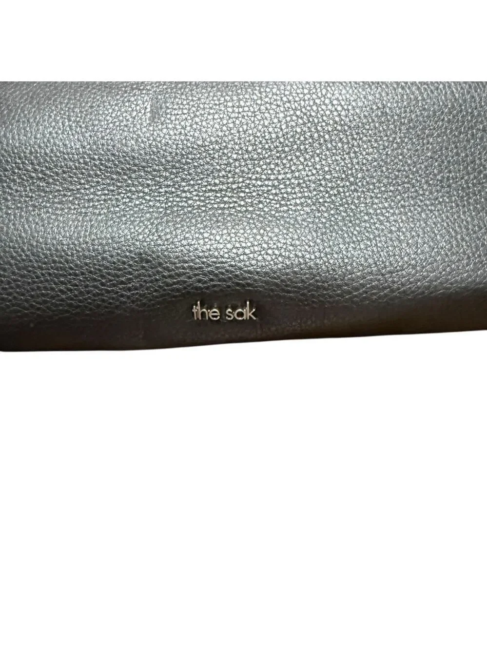 The Sak Rylan Black Leather Shoulder Bag – Pebbled Leather, Zip & Magnetic Closu